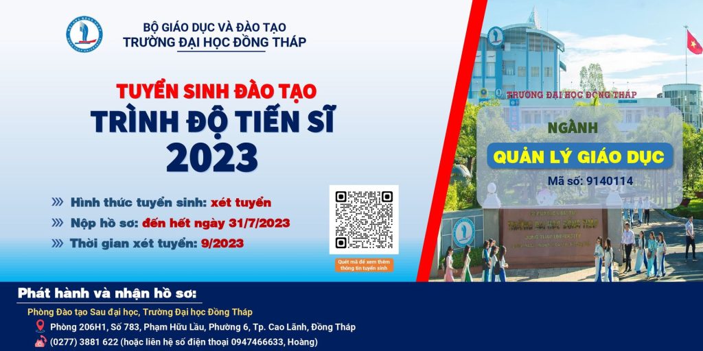11. POSTER TUYEN SINH TS_DHDT_2023